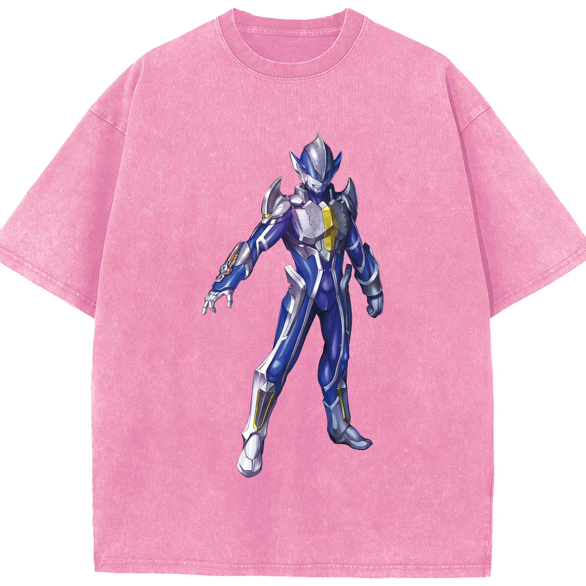 （画像用） ウルトラマン Ultraman 綿100% ヴィンテージ風 半袖Tシャツ（フロントプリント）